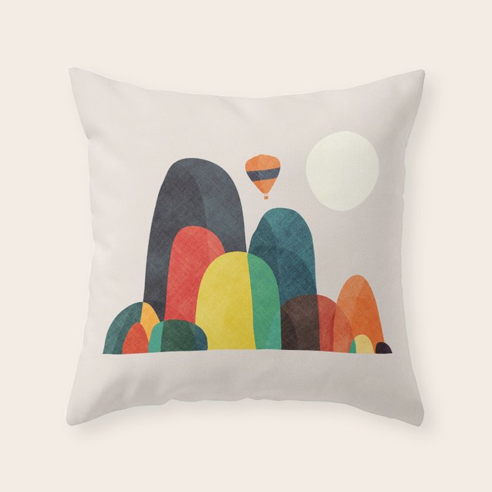 Wanderlust Throw Pillow Gallery Image 1
