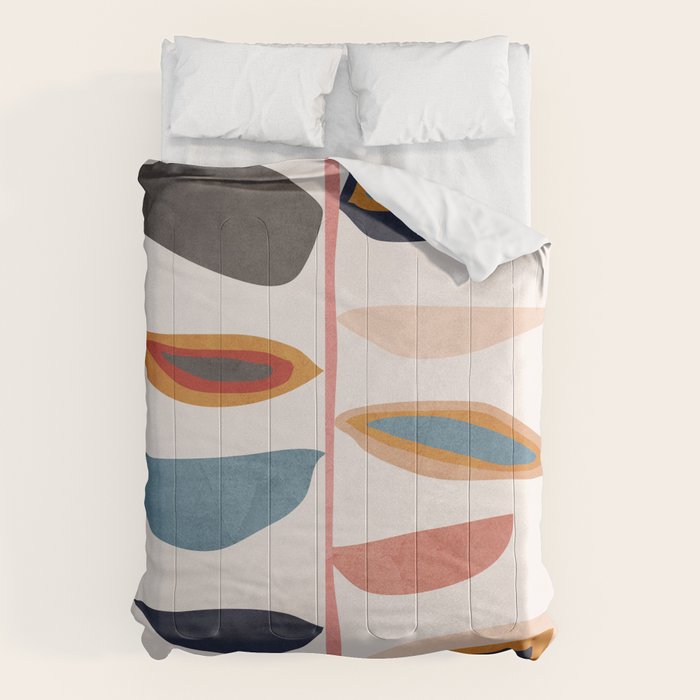 Abstract Plant Comforter Gallery Image 6
