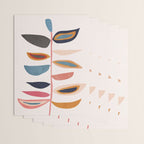 Abstract Plant Wrapping Paper Gallery Image 3