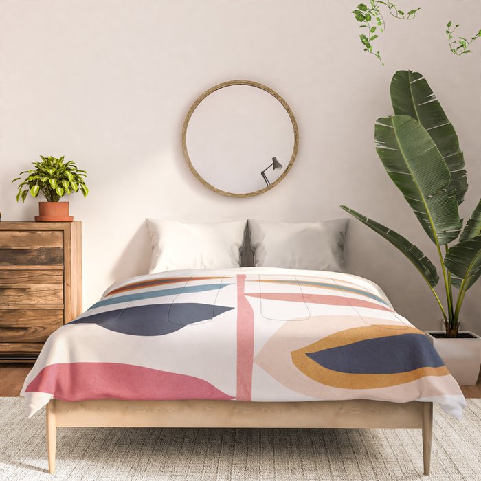 Abstract Plant Comforter Gallery Image 3