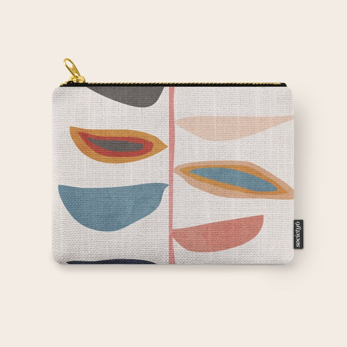Abstract Plant Carry All Pouch Gallery Image 1