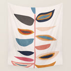 Abstract Plant Wall Tapestry Gallery Image 4