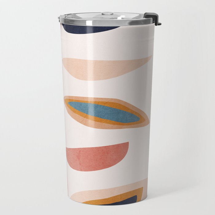 Abstract Plant Travel Mug Gallery Image 2