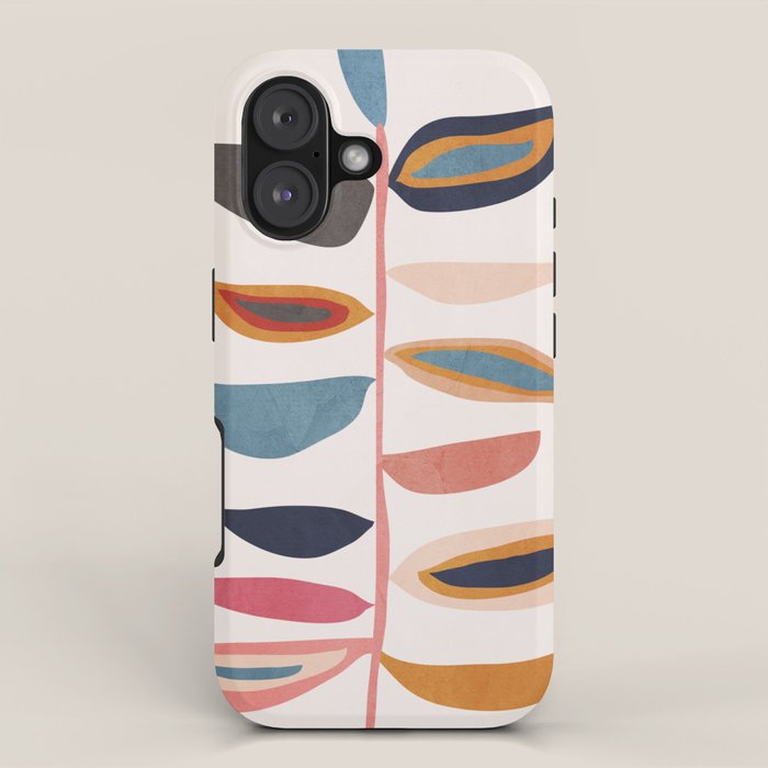 Abstract Plant iPhone Case Gallery Image 1