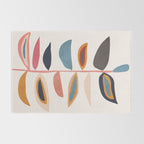 Abstract Plant Rug Gallery Image 2