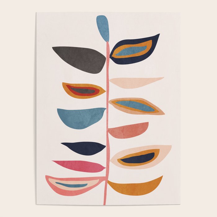 Abstract Plant Poster Gallery Image 4
