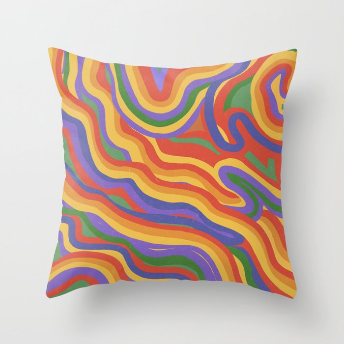 Pride Pattern Throw Pillow Gallery Image 6