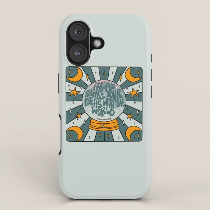Aquarius Crystal Ball iPhone Case Gallery Image 1