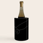Black Pinky Swear Wine Chiller Gallery Image 3