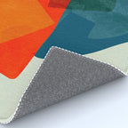 bric a brac mid century  Rug Gallery Image 4