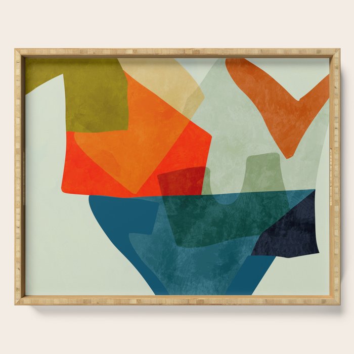 bric a brac mid century  Serving Tray Gallery Image 1