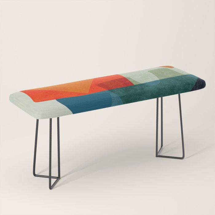 bric a brac mid century  Bench Gallery Image 1