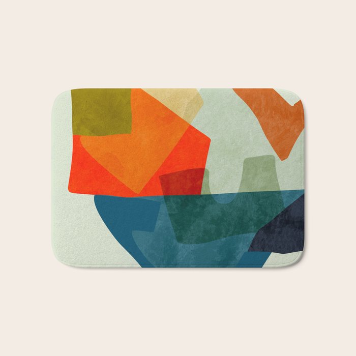 bric a brac mid century  Bath Mat Gallery Image 1