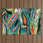 Tropical fever Outdoor Rug Gallery Image 1
