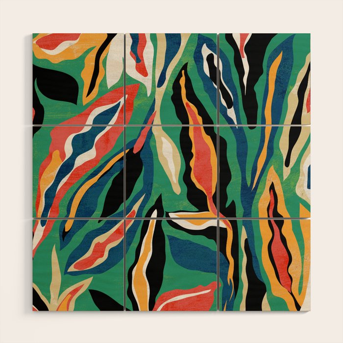 Tropical fever Wood Wall Art Gallery Image 1