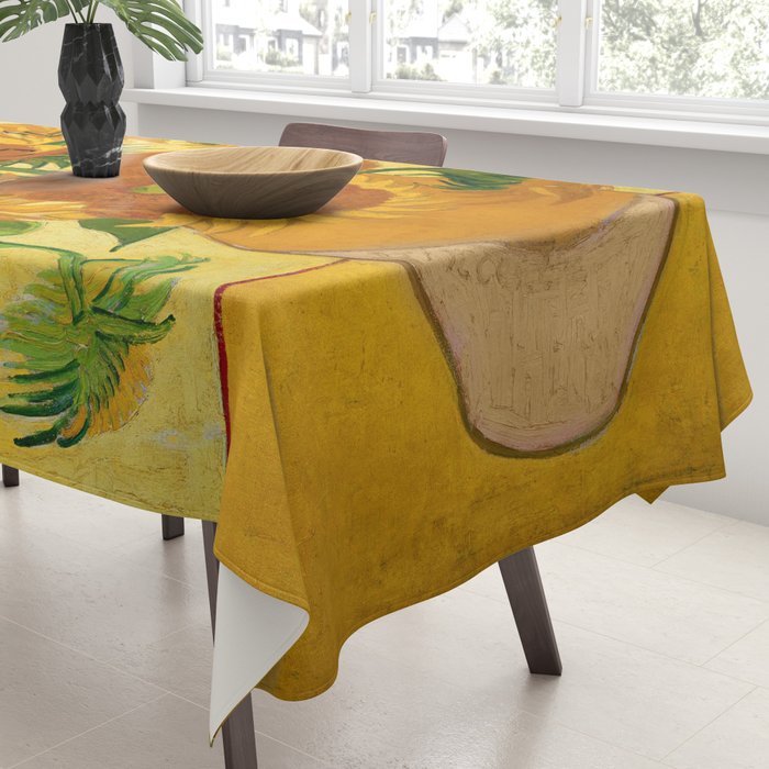 Sunflowers by Van Gogh Tablecloth Gallery Image 3