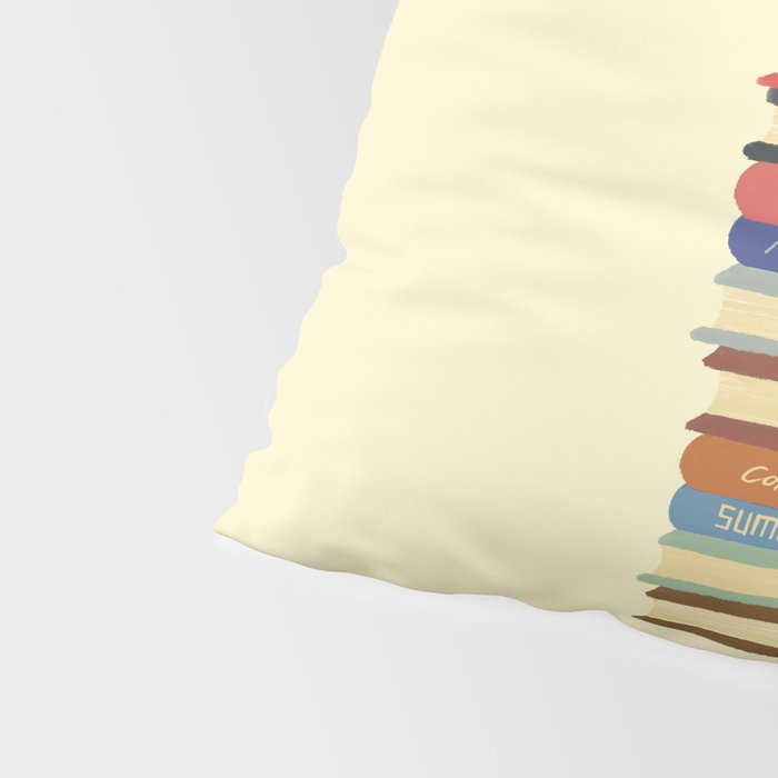 Hidden cat 31 reading books  Pillow Sham Gallery Image 4