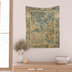 Antique 17th Century Gamepark French Aubusson Tapestry Wall Tapestry Gallery Image 2