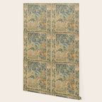 Antique 17th Century Gamepark French Aubusson Tapestry Wallpaper Gallery Image 2