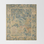 Antique 17th Century Gamepark French Aubusson Tapestry Throw Blanket Gallery Image 2