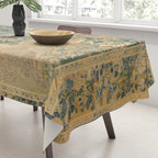 Antique 17th Century Gamepark French Aubusson Tapestry Tablecloth Gallery Image 3
