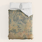 Antique 17th Century Gamepark French Aubusson Tapestry Duvet Cover Gallery Image 6