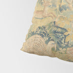 Antique 17th Century Gamepark French Aubusson Tapestry Pillow Sham Gallery Image 4