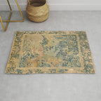 Antique 17th Century Gamepark French Aubusson Tapestry Rug Gallery Image 1