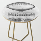 1938 Football Side Table Gallery Image 2