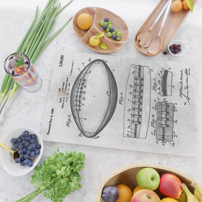1938 Football Cutting Board Gallery Image 2