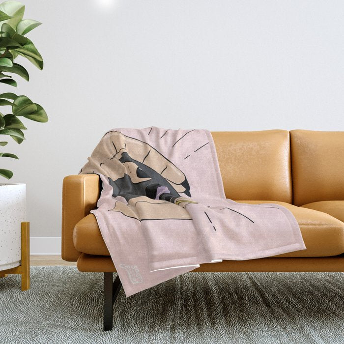 IDK FAM Throw Blanket Gallery Image 1