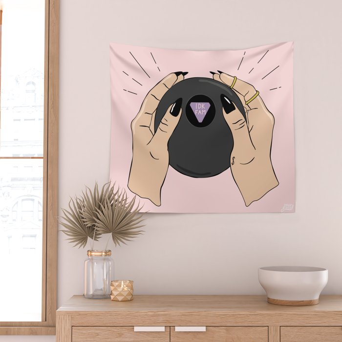 IDK FAM Wall Tapestry Gallery Image 2