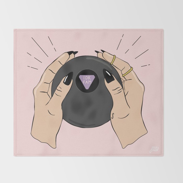IDK FAM Throw Blanket Gallery Image 2