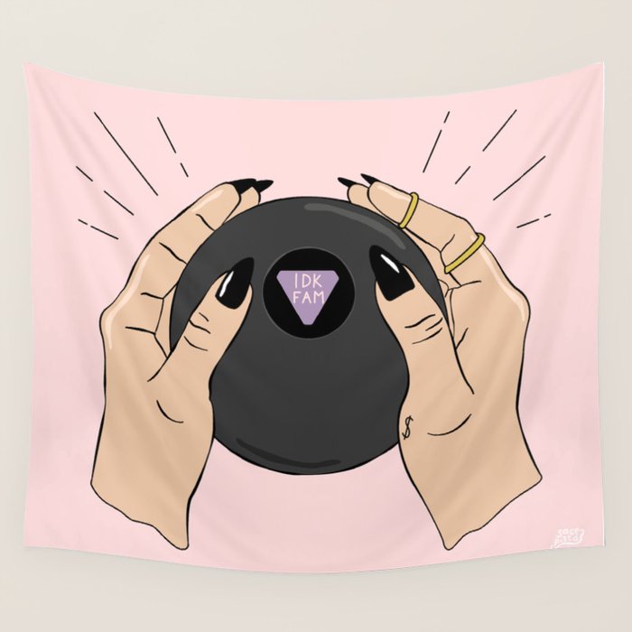 IDK FAM Wall Tapestry Gallery Image 4