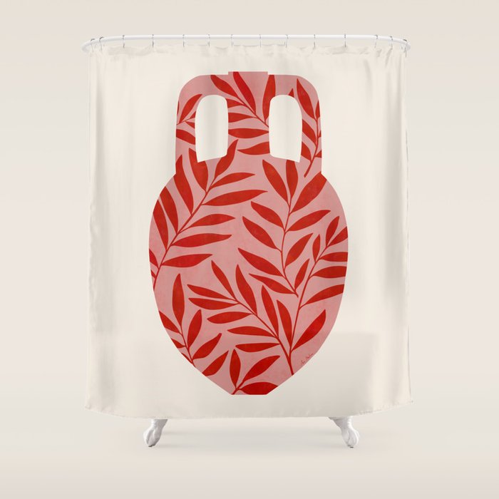 Mediterranean roman vessel II Shower Curtain Gallery Image 1