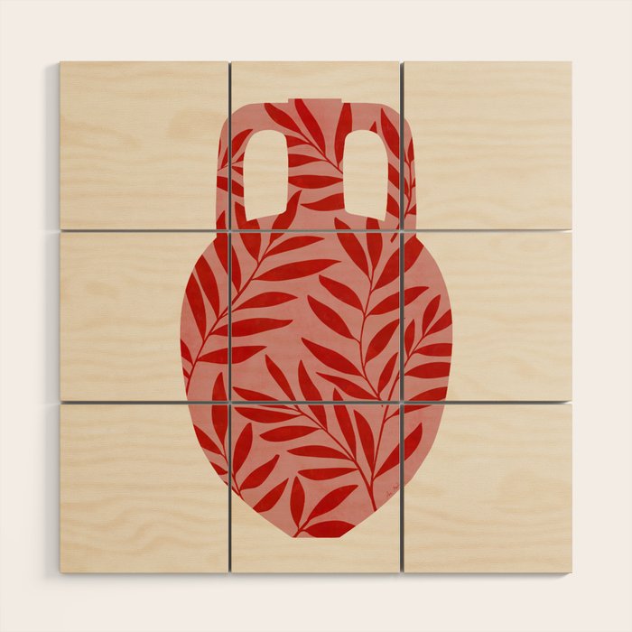 Mediterranean roman vessel II Wood Wall Art Gallery Image 1
