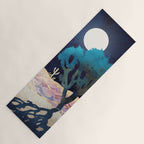 Desert Lake Moonlight Yoga Mat Gallery Image 1