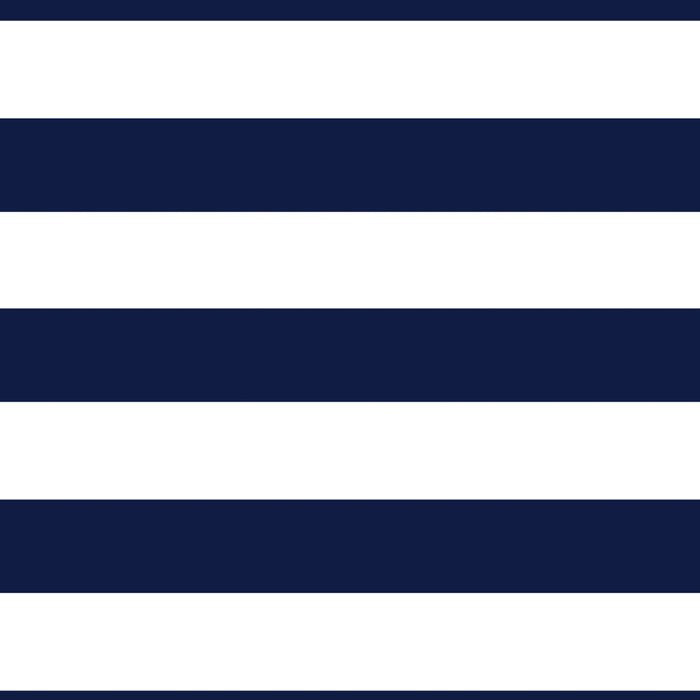 Nautical Navy Blue and White Stripes Coffee Mug Gallery Image 2