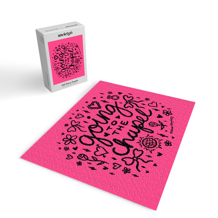Going to the Chapel in Black Jigsaw Puzzle Gallery Image 2