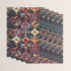 Amethyst Trail Patchwork Wrapping Paper Gallery Image 3
