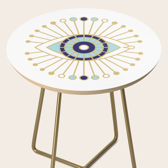 Evil Eye Collection on White Side Table Gallery Image 2