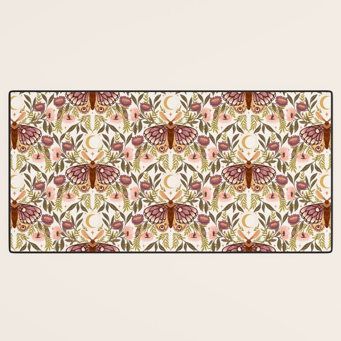Countryside Garden Moth Desk Mat Gallery Image 3
