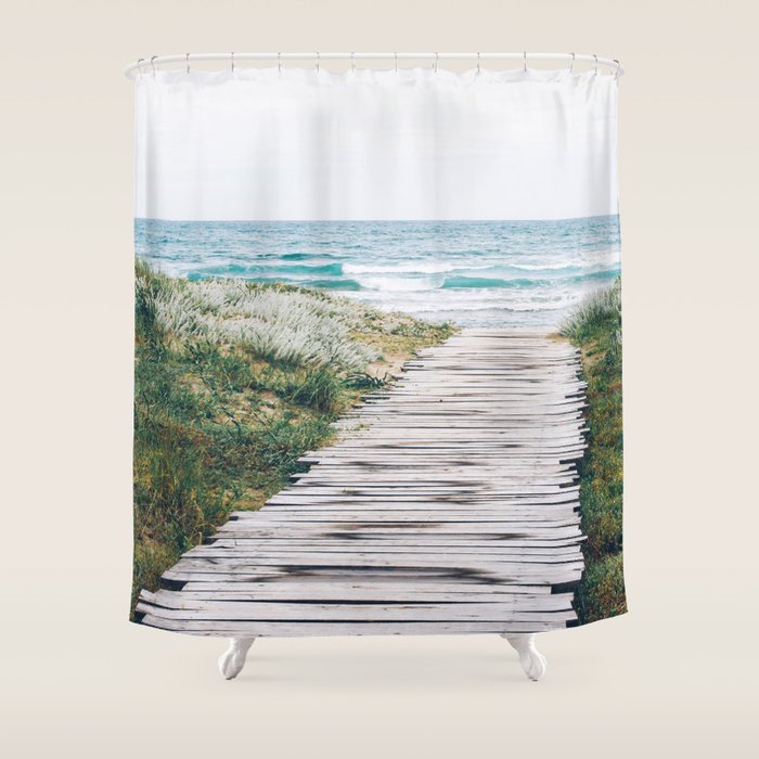 Path to my Heart Shower Curtain Gallery Image 1