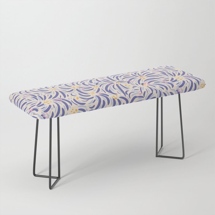 Powerful and floral pattern invers Bench Gallery Image 1