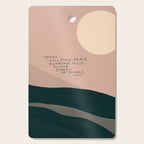 "Today I Will Find Peace Running Wild In The Chaos Of Things." Cutting Board Gallery Image 1