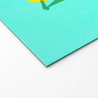 Big Fruit Lemon 'Easy Squeezy' Typographic pun  Welcome Mat Gallery Image 2