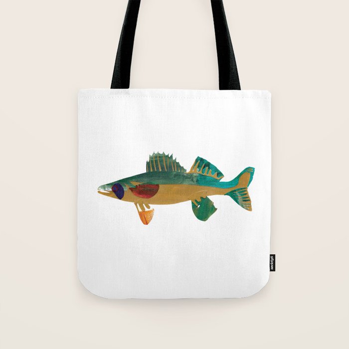 Walleye Tote Bag Gallery Image 1
