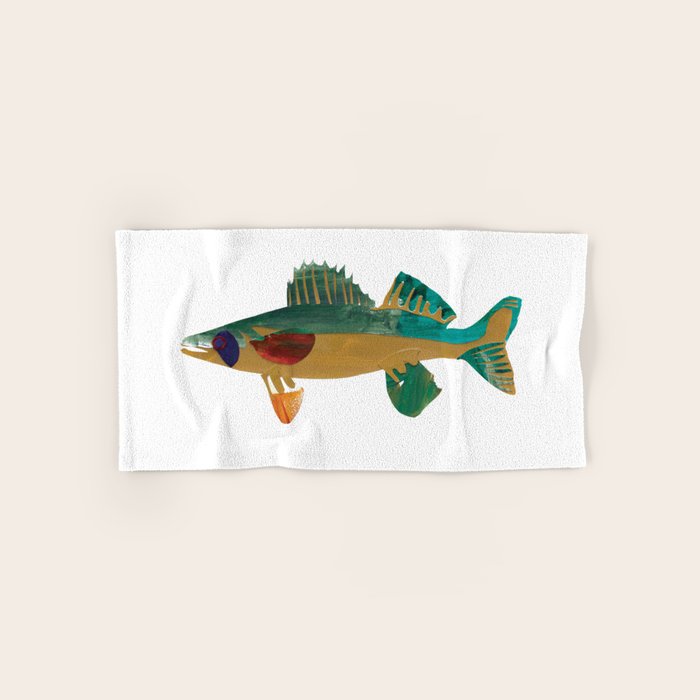 Walleye Bath Towel Gallery Image 1