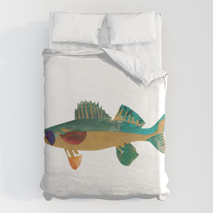 Walleye Duvet Cover Gallery Image 6