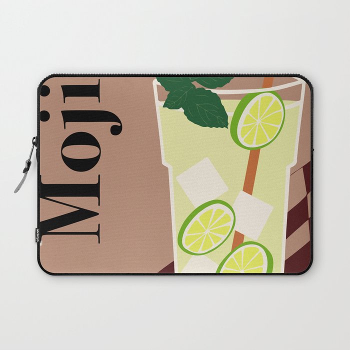 Mojito Cocktail Laptop Sleeve Gallery Image 1